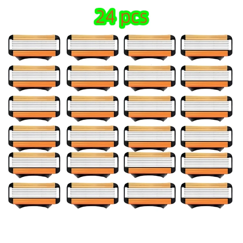 ماكينة حلاقة متطورة تتميز بشفرات من ستة طبقات للكفاءة، وبناء قابل لإعادة الاستخدام يدعم الاستدامة والشفرات المستوردة، أ #5