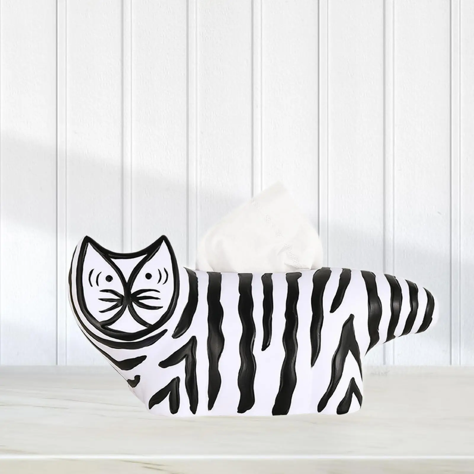 Tissue Box Holder Tissue Dispenser Paper Case for Restaurant Car Bathroom