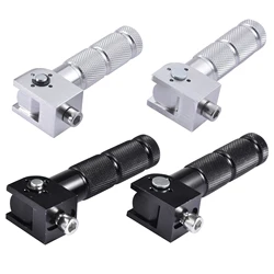 범용 접이식 페달, 8mm, 오토바이, 자전거, 전기 자동차, 오토바이, 카트, 스쿠터용 풋페그