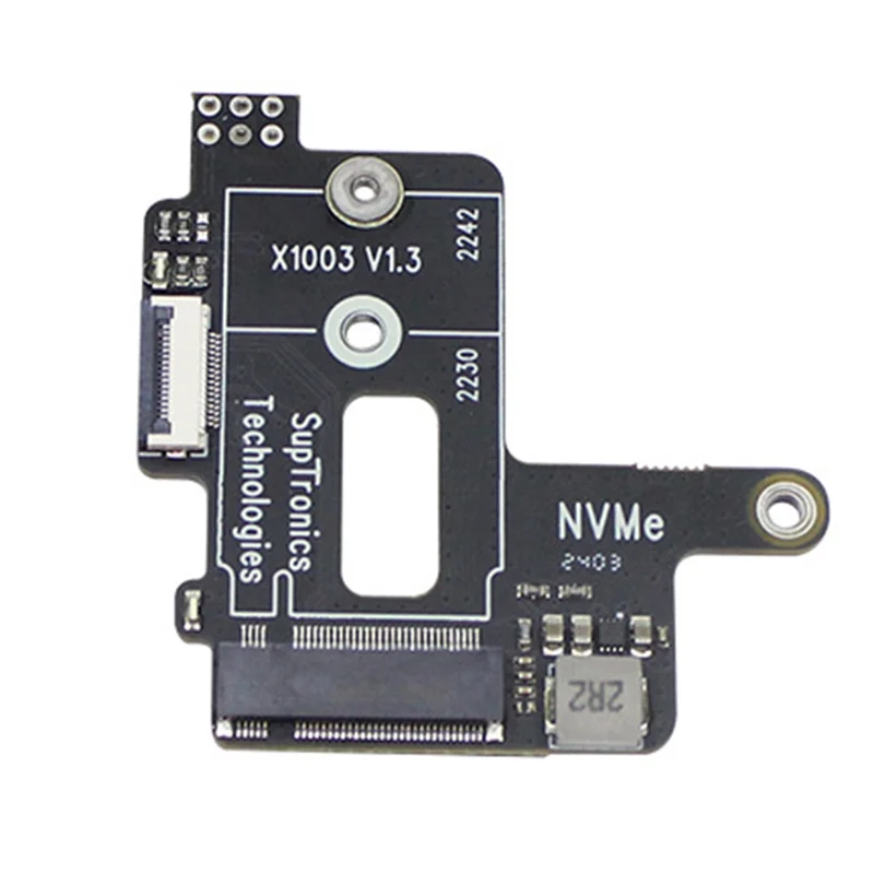 AM-For Raspberry Pi 5 Pcie To M.2 Nvme HAT+Radiator+Case For 2242 2230 Nvme SSD Expansion Board SSD Kit