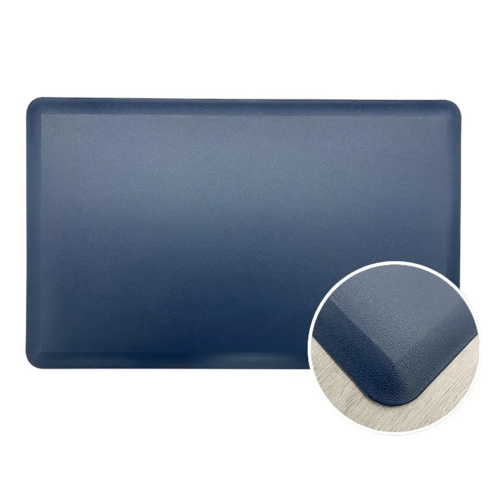 Thickened Waterproof Kitchen Mat Stain Resistant Non-slip Anti Fatigue Mats Washable PVC Household Floor Mat Office