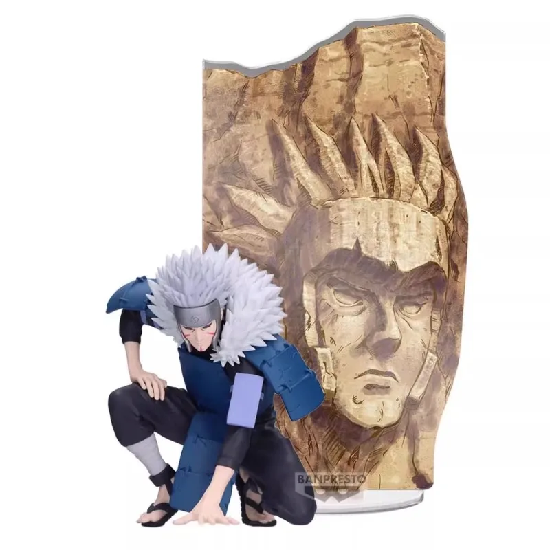 BANDAI BANPRESTO Panel Spectacle Hashirama/Tobirama/Hiruzen/Minato Action Figures NARUTO Shippuden Anime Plastic Mdoel KIt