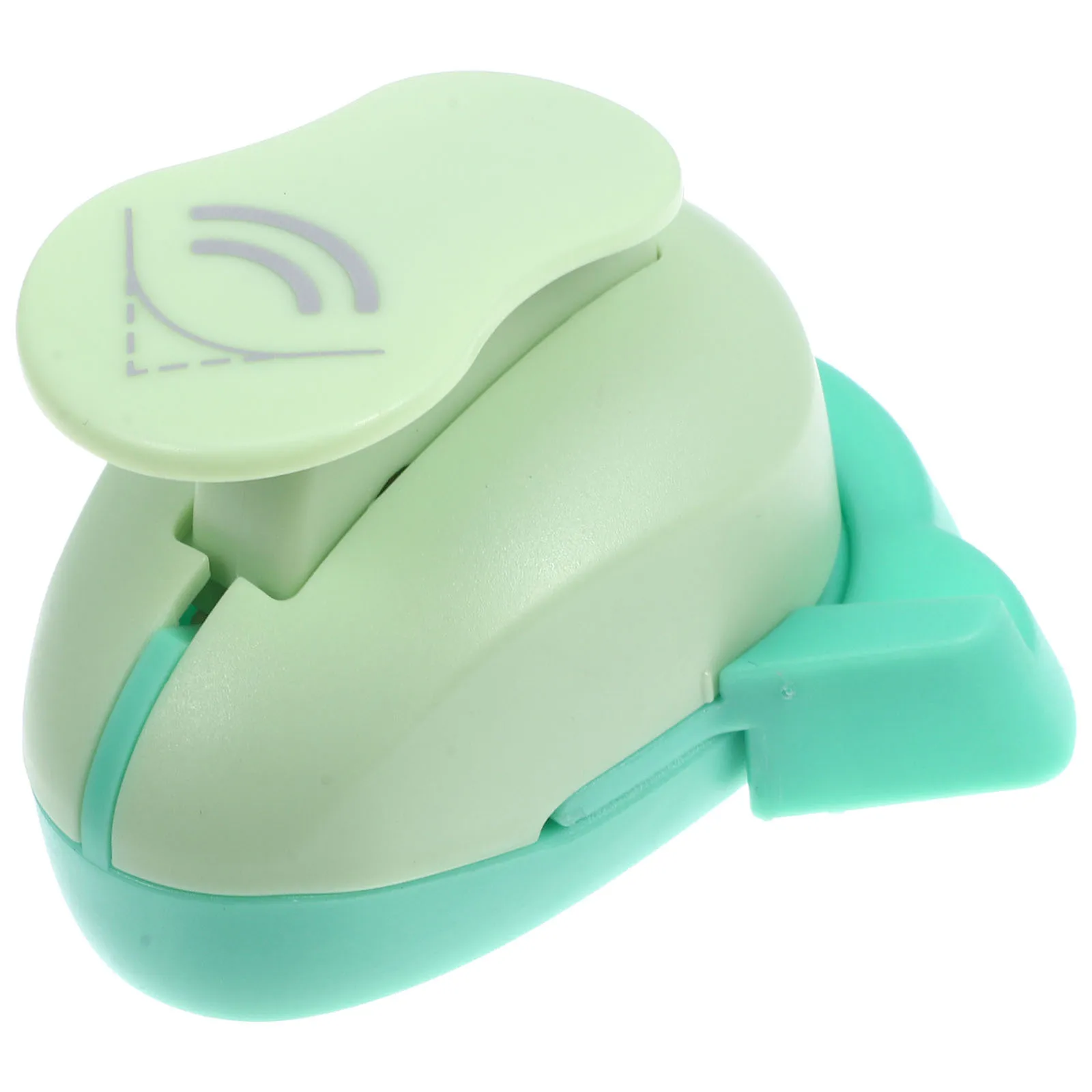 Punzonatrice ad angolo cavo per artigianato in carta, strumento per la creazione di colori casuali, punzonatrice per carta per scrapbooking fai da te per progetti fai da te