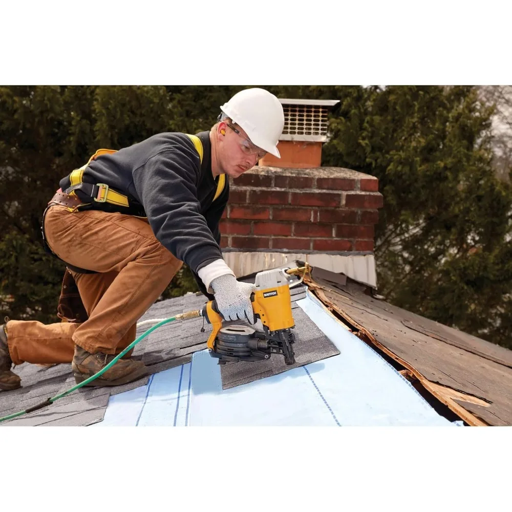 Clavadora neumática para techos en espiral de 15 grados de BOSTITCH, modelo BRN175A