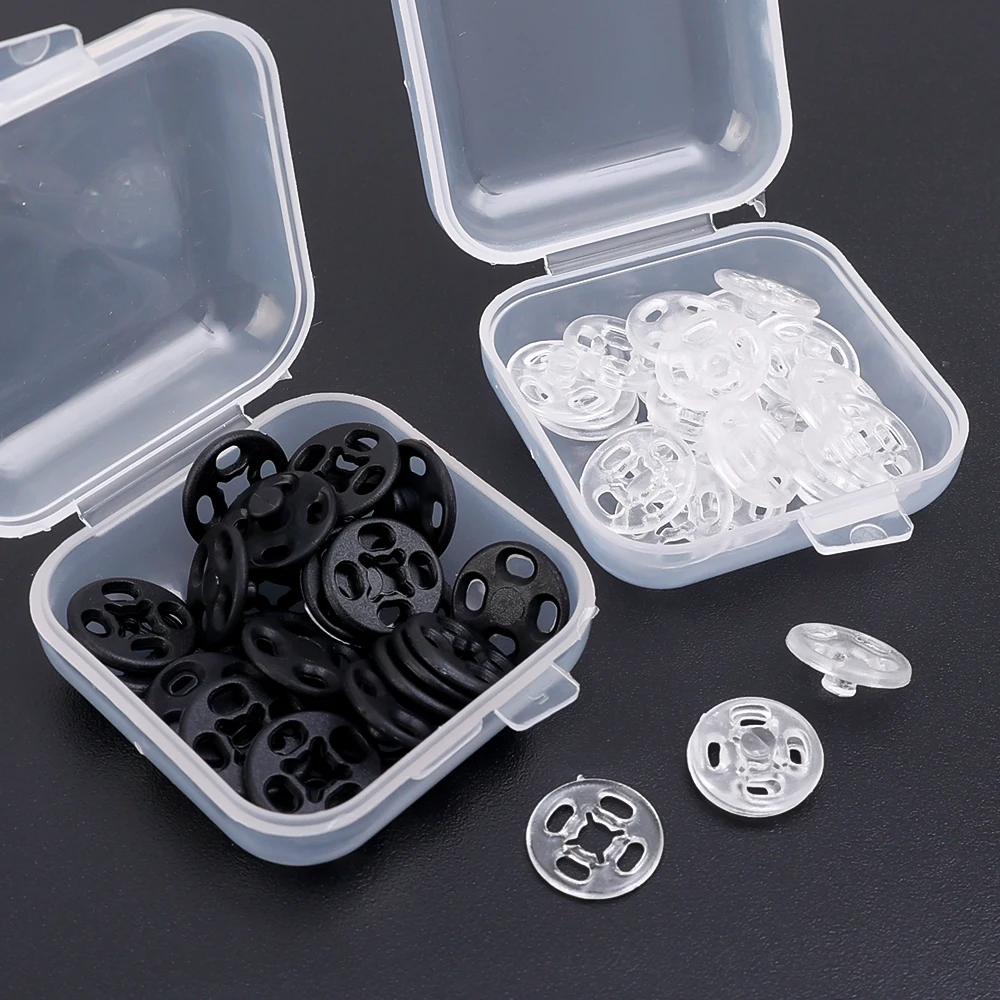 15 sztuk/pudło plastikowe zatrzaski ABS przycisk naciśnij Stud akcesoria do szycia DIY rzemiosło ręcznie robione osadzone tkaniny torba klamra dla