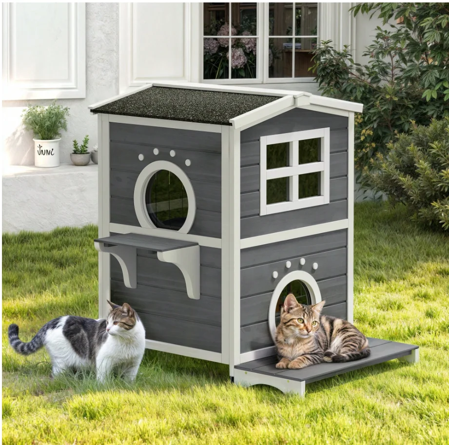 

Modern Luxury Pet House Cage From Vietnam Factory Premium Wood Finish With Snap Button Closure For Living Room
