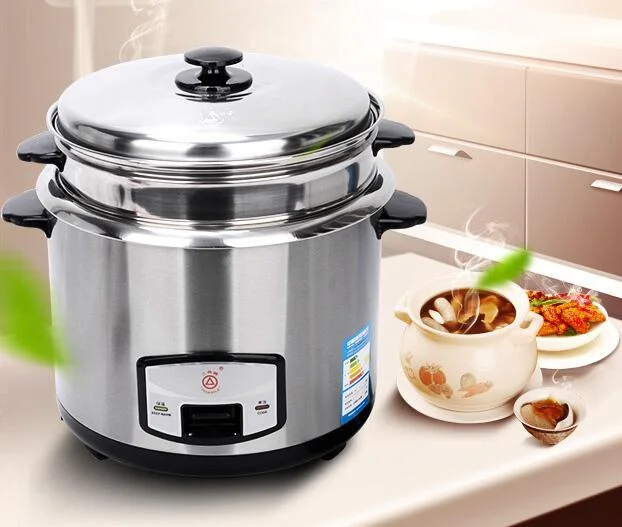 china guangdong Triangle CFXB-90G household electric rice cooker 5L stainless steel  110-220-240v soup