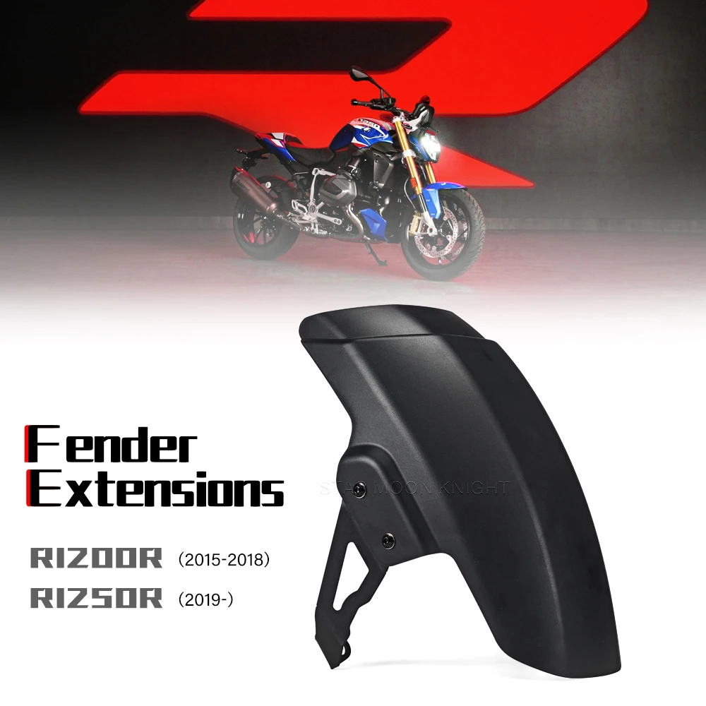 

Motorcycle Front Fender Mudguard Extender For BMW R1250R R1200R 1250r R 1250 1200 R (2015-2024) Mudguard Splash Guard Extension