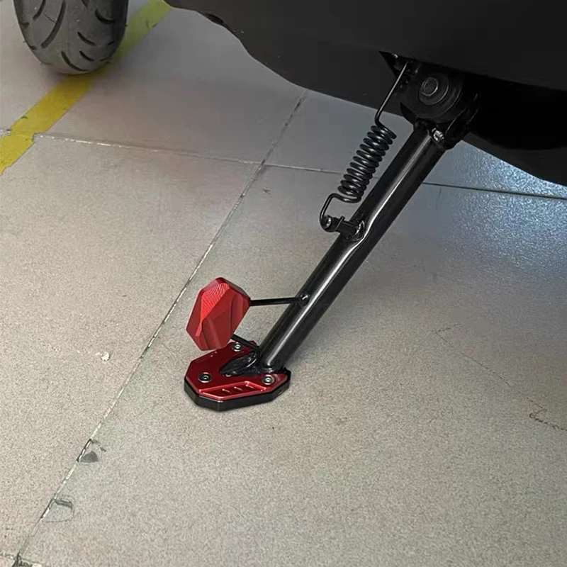 Motorcycle CNC Side Stand Enlarge & Support Kickstand Column Auxiliary For SYM MMBCU DRG150 DRGBT 158 HUSKY 150 ADV Accessories