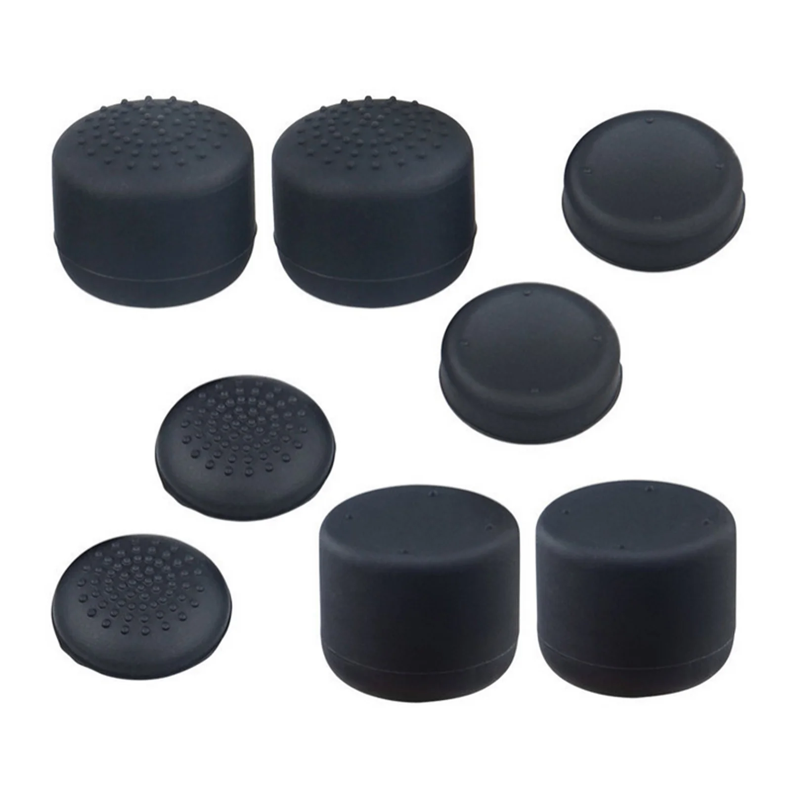 Bevigac 8PCS Non-slip Soft Silicone Thumbstick Joystick Thumb Grip Cap Cover Protector for Sony PlayStation 4 5 PS5 Controller