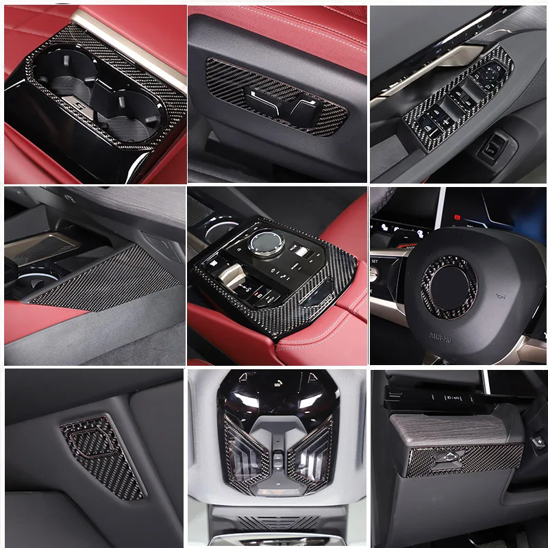 

Для BMW 5 серии G60 2024, мягкое углеродное волокно, Аксессуары для автомобилей