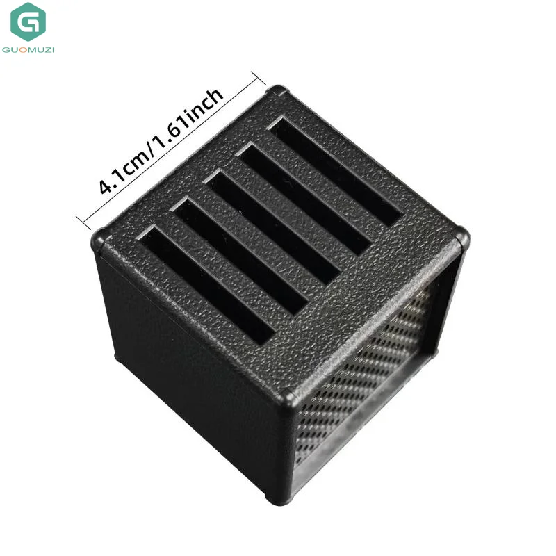 حامل اختيار جيتار محمول مطبوع ثلاثي الأبعاد مقاوم للماء والغبار منظم يختار التخزين وعرض الهدايا