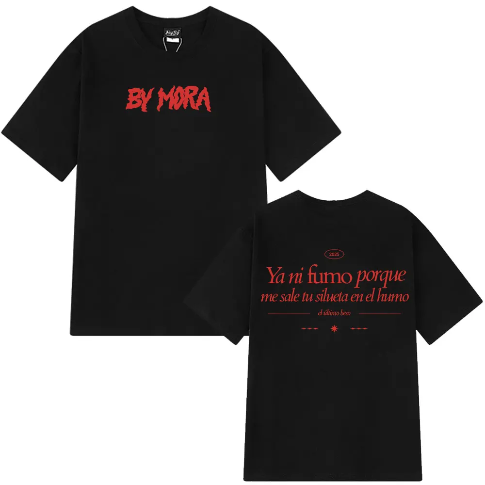 المغني مورا – EL ULTIMO BESO موضة الجرافيك تي شيرت الرجال النساء Harajuku الملابس تي شيرت قصيرة الأكمام القطن تي شيرت غير رسمي #1