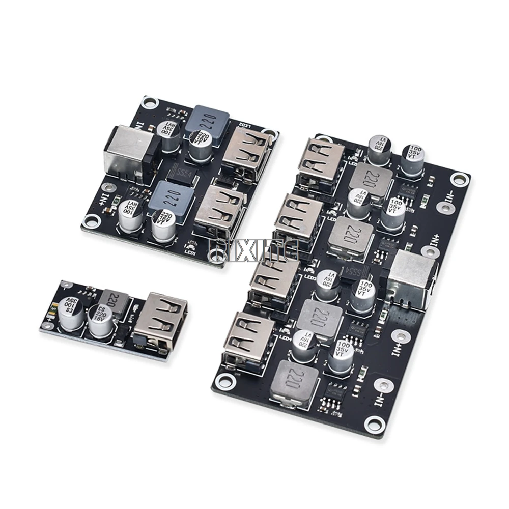 USB QC3.0 QC2.0 USB DC-DC Buck Converter Charging Step Down Module 6-32V 9V 12V 24V To Fast Quick Charger Circuit Board 5V
