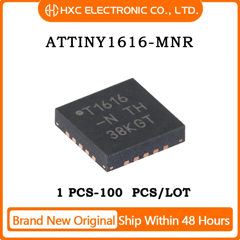 

5/10/50/100PCS 100% NEW ATTINY1616-MNR ATTINY1616 QFN20 IC