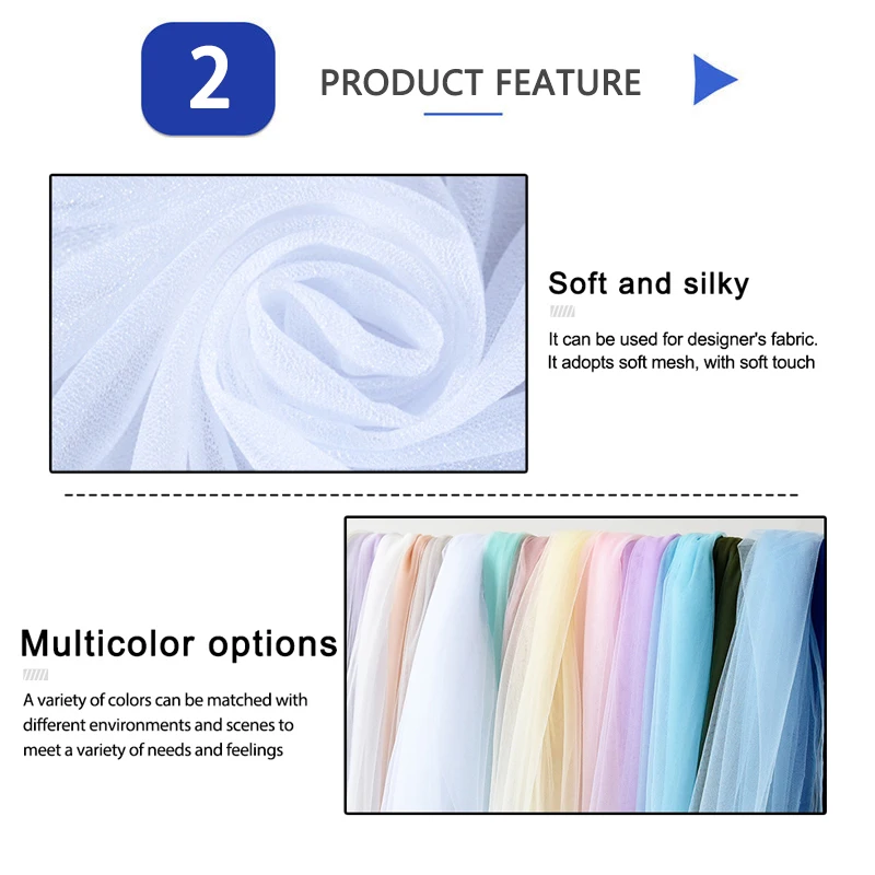 500cm/1000cm Wedding Arch Draping Fabric Decorations Backdrop Curtains Tulle Fabric Drapery For Party Ceremony Ceiling Decor