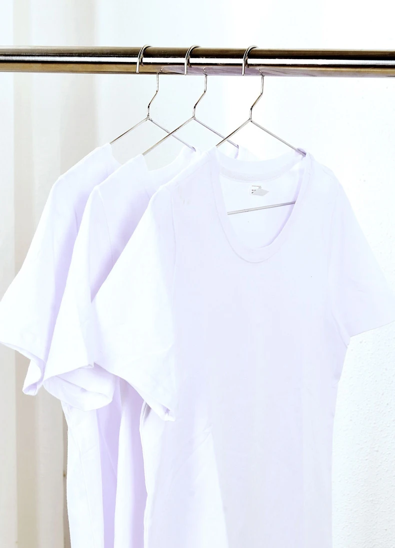 10pcs/lot 42cm Stainless Steel Strong Metal Wire Hangers, Coat Hanger, Standard Suit Hangers, Clothes Hanger
