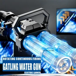 Gatling Electric Water Gun Children's Toy GiftSummer Beach Party Carnival Gift Christmas Gift Birthday Gift New Year Gifts