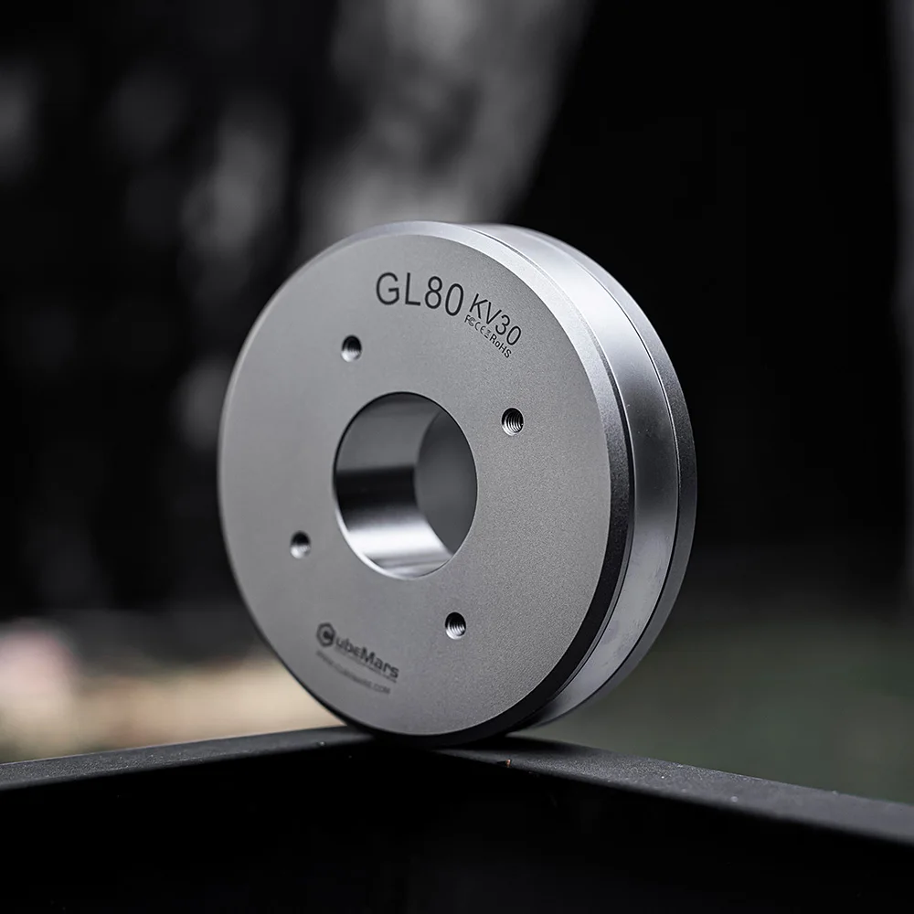 Cubemars GL80 KV30 24V Brushless DC 3 Phase Low Cogging Electric Bldc Handheld Gimbal Motor Micro