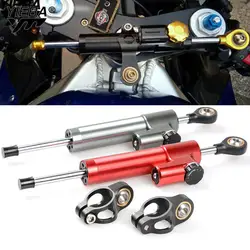 Motorcycle Universal Steering Stabilizer Damper FOR honda CBR 600 F2,F3,F4,F4i Black SpiRit CRF1000L AFRICA TWIN CBF600/SA MT07