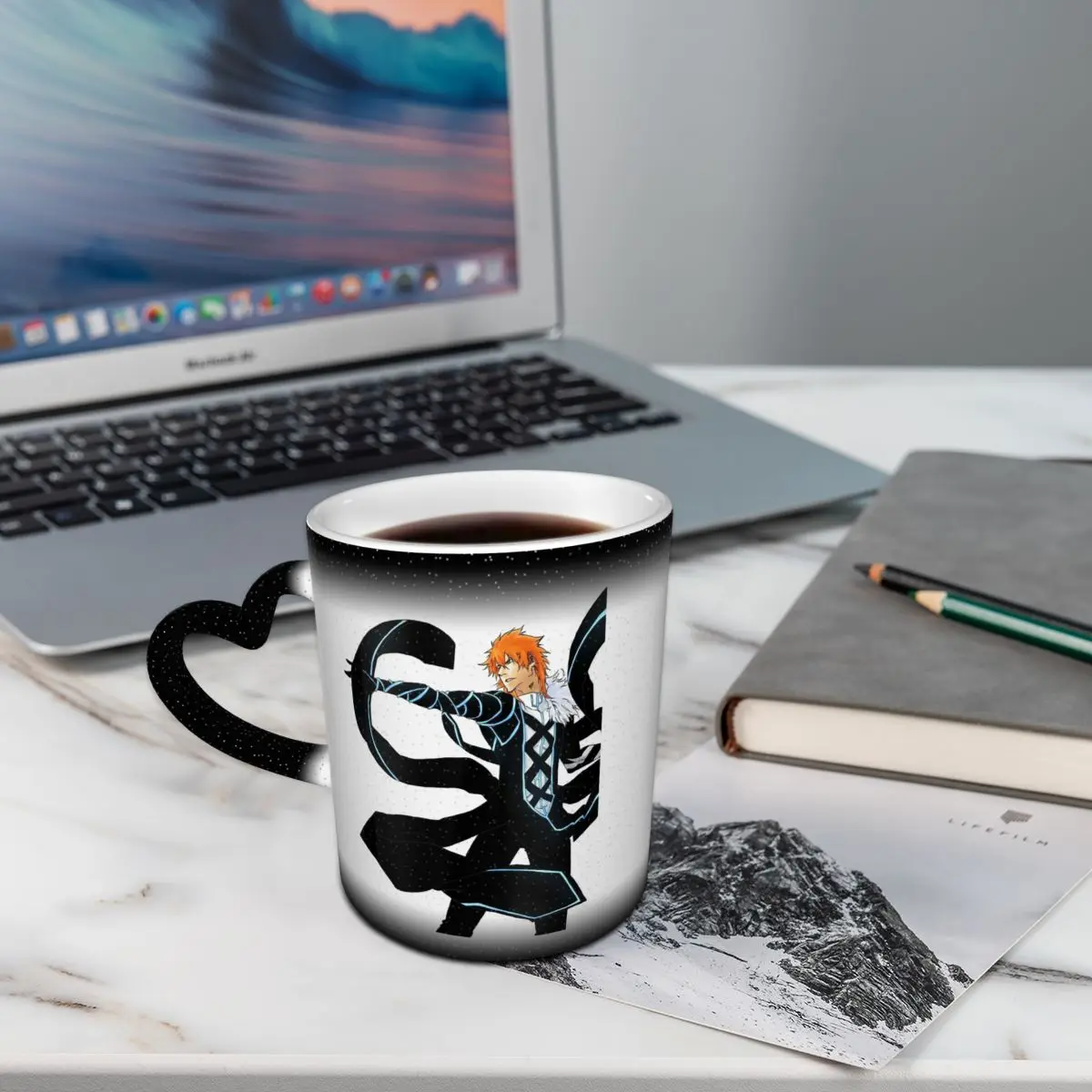 Bleach Anime Mug Funny Ceramic Coffee Cups Tea Mugs Milk Cup Drinkware Gift for Woman Man