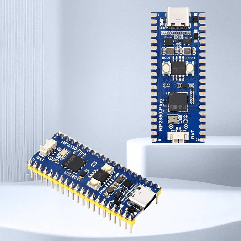 RP2350-zero/RP2350-Plus/RP2350-ETH mini placa de desenvolvimento microcontrolador tipo-c rp2350 zero plus placa eth para raspberry pi