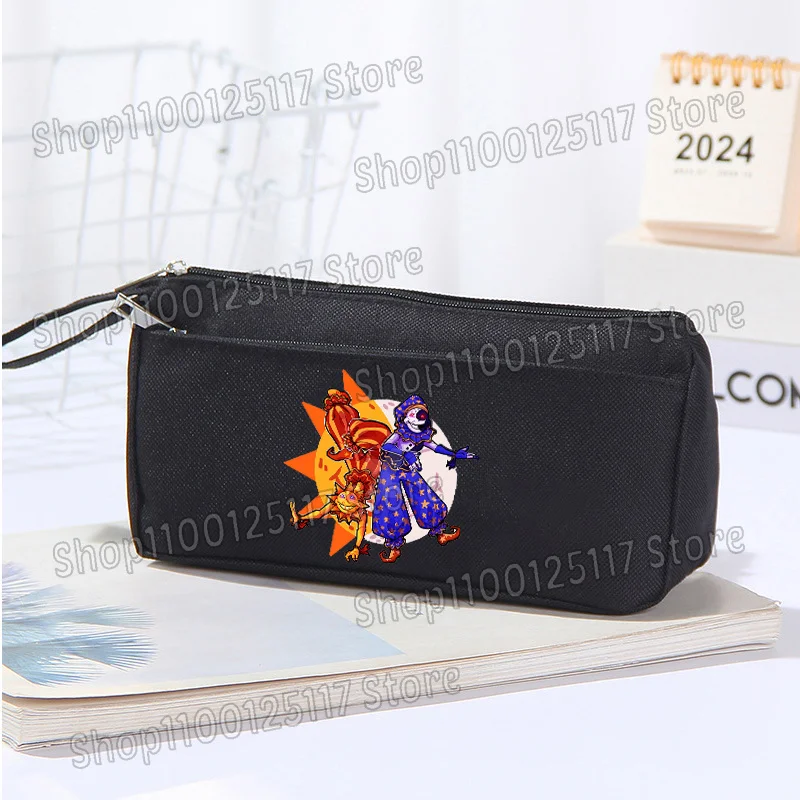 Fnafs حقيبة أقلام رصاص لوازم الطلاب خمس ليال فريدي القرطاسية كيس التخزين الأولاد بسيطة باردة أكياس القلم العودة إلى المدرسة الهدايا