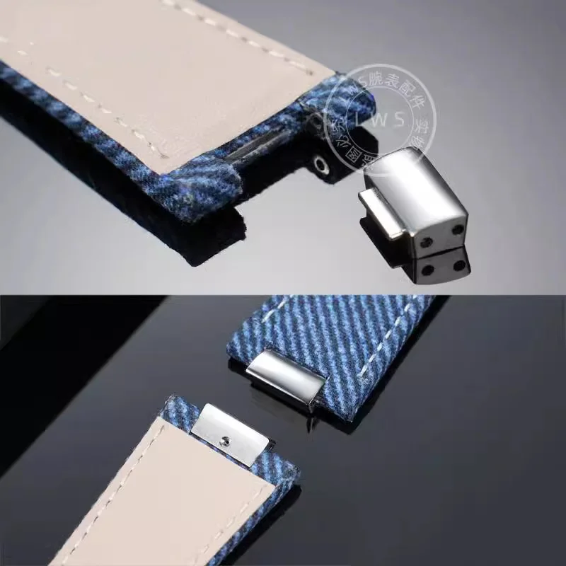 Per Pa-tek Philippe Nautilus 5726 5711 5712 cinturino in acciaio conversione pelle gomma cinturino in nylon connettore terminale orologio adattatore in metallo