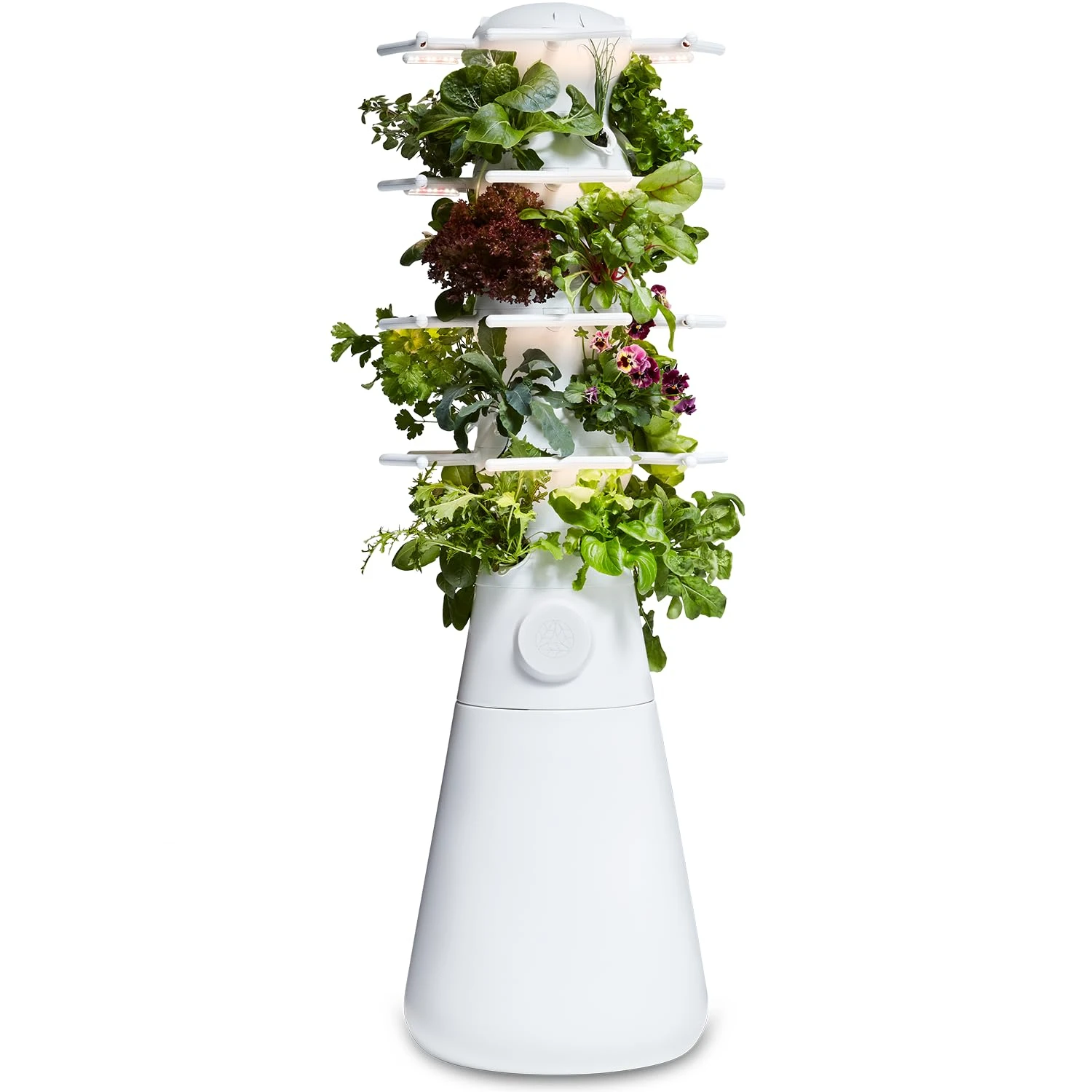 Z0 set of plant hydroponics system complete indoor garden kit LED plant growth lights 20 self-watering vertical tower pots