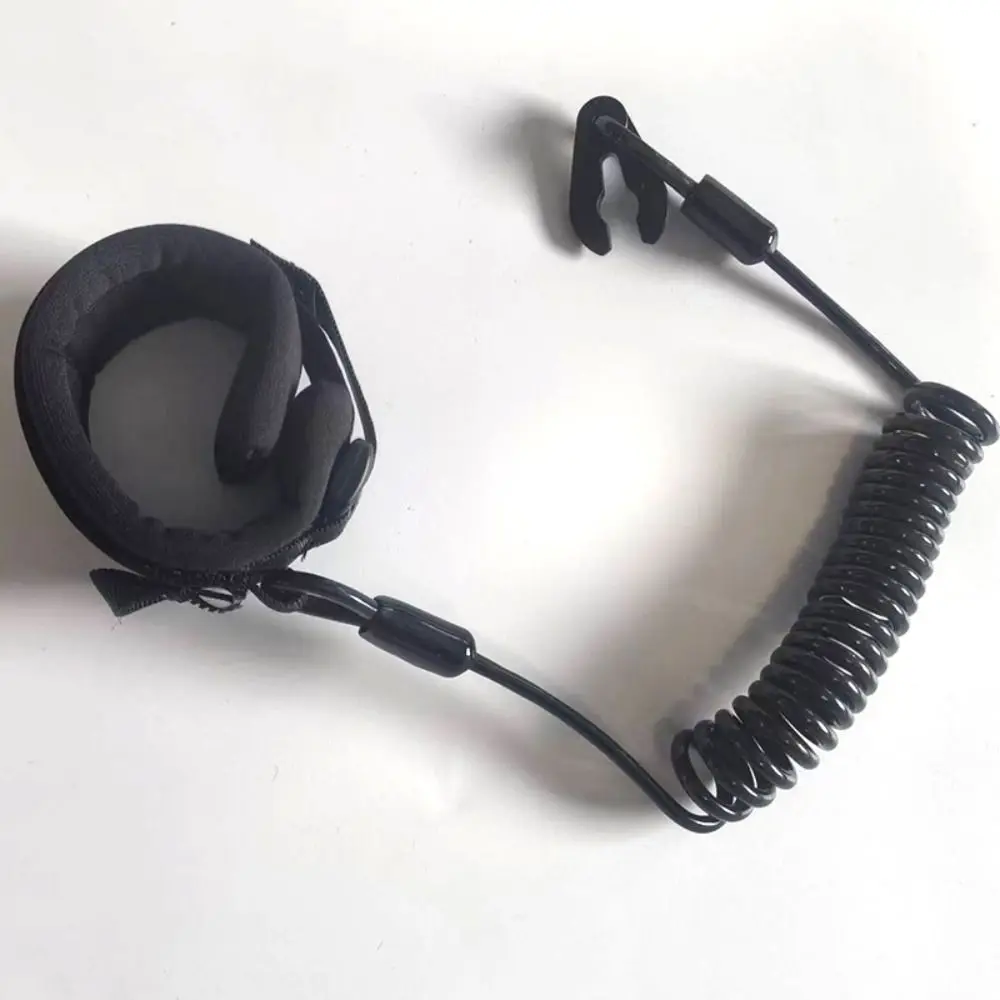 Stretchable Boat Motor Kill Stop Switch Key Rope Universal 1.6m Kill Switch Key Lanyard Tether Cord Portable Flameout Rope