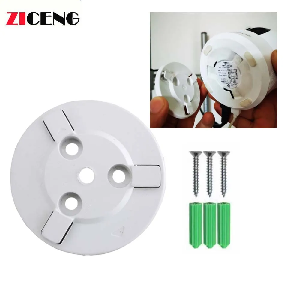 Monitoring Camera Accessory Base for Hikvision Ezviz C6C/C6CN/C6HC/C6TC Hoisting Wall Hanging Inverted Install Fixing Bracket