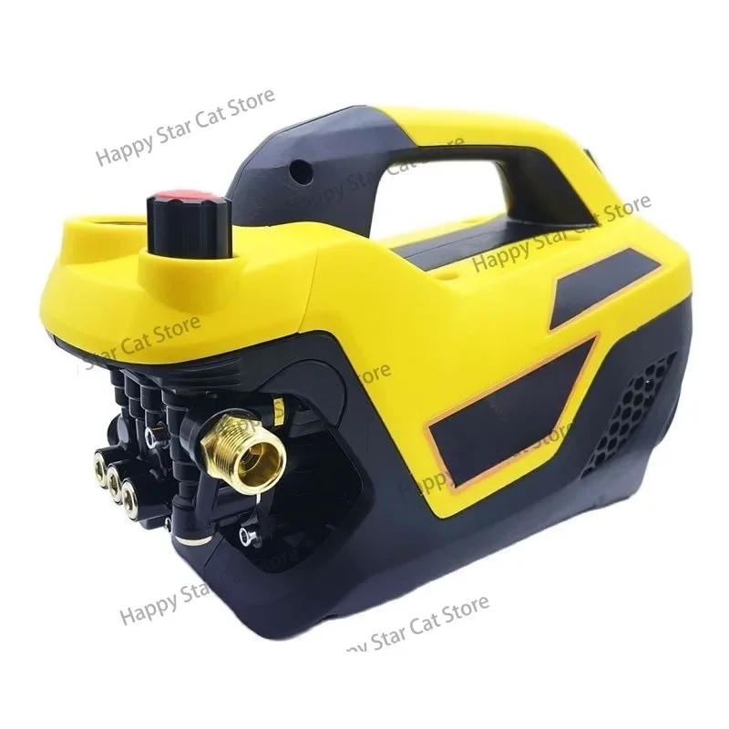 Adjustable Pressure Household Car Washing Machine 220V Small Automatic Induction Water Gun High Pressure Cleaning Tool Equipment