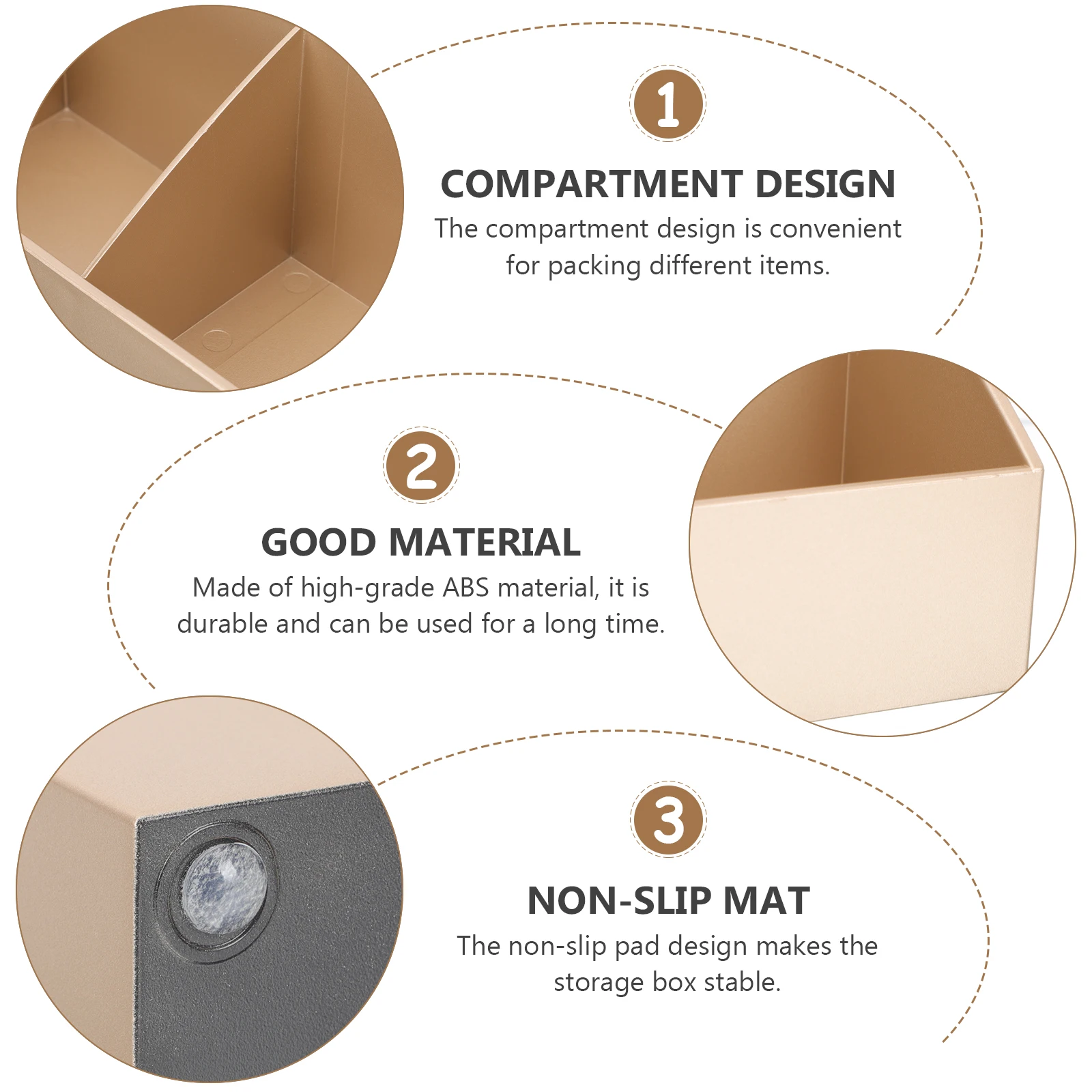 

Multipurpose ABS Tea Bag Organizer Coffee Station Sugar Organizer for Home Office Hotel Tea Bag Box Storage Holder