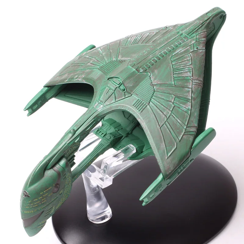 Eaglemoss Romulans WarBird StarShip D\'deridex Class B-type Spacecraft Diecast Model Toy Vehicles Souvenir For Collectibles