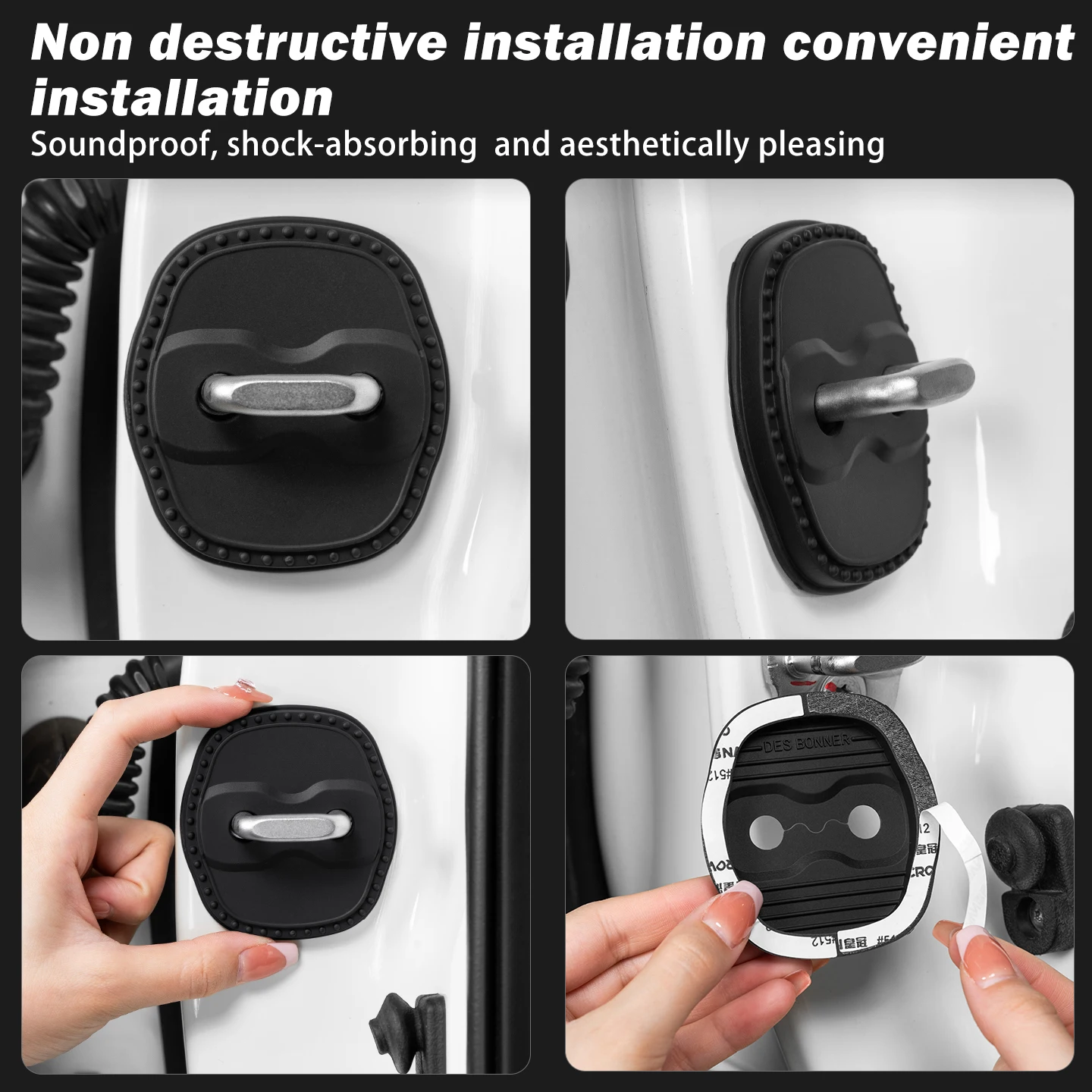 2/4 шт. силиконовый чехол для дверного замка автомобиля, защитный декоративный чехол для Changan Oshan X7 2020-2022