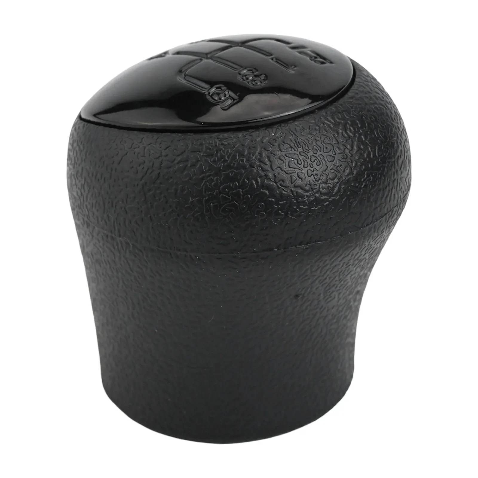 Car Interior Upgrade BLACK 5 Speed Knob Design For Clio II Modern Aesthetic OEM Numbers User-Friendly Installation