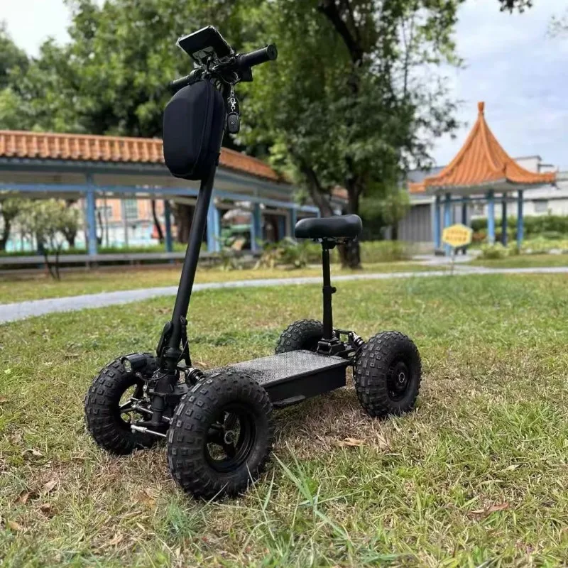 Self-balancing 2WD and 4WD Electric Scooter Trotinette Electrique with High Power Motor Lithium Battery for Off-road All Terrain view 5