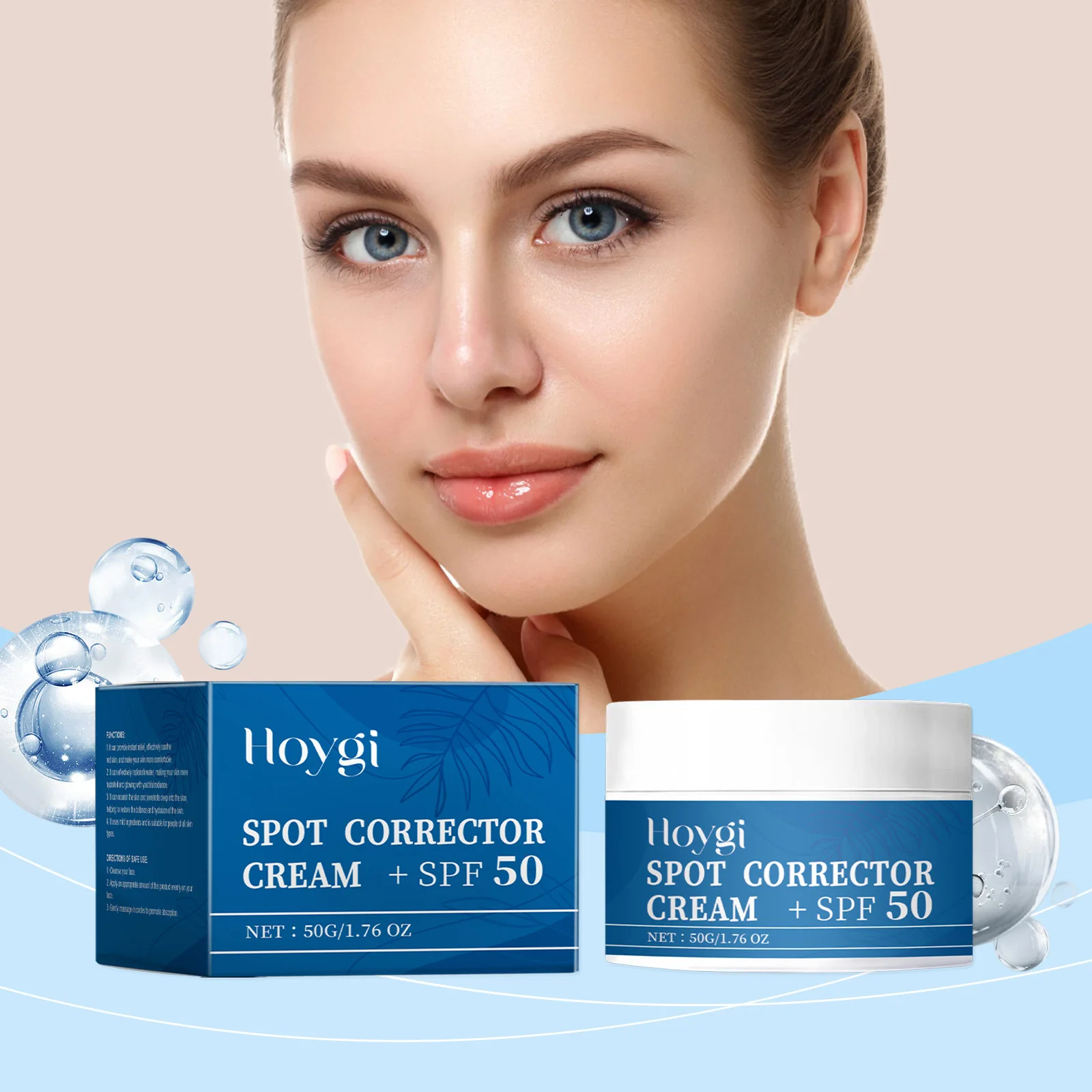 

Hydrating Repair Face Cream - Brightening Moisturizer with Niacinamide Centella Asiatica Lightweight Formula for Even Skin Tone