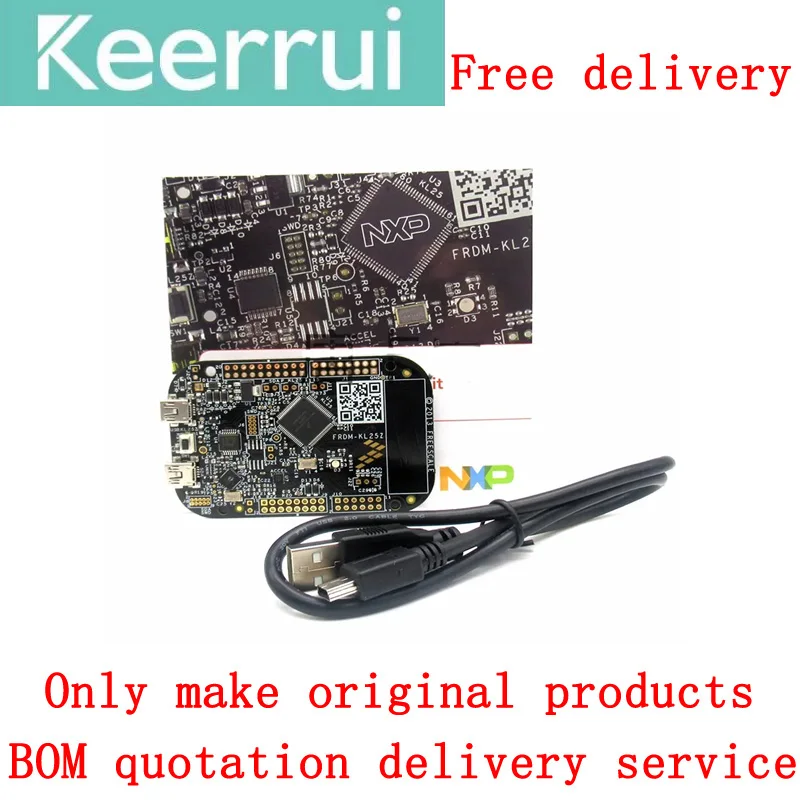 1-10PCS/LOT FRDM-KL25Z Development Board ARM Cortex M0+Kinetis-L MKL25Z128VLK4 Original Free Shipping