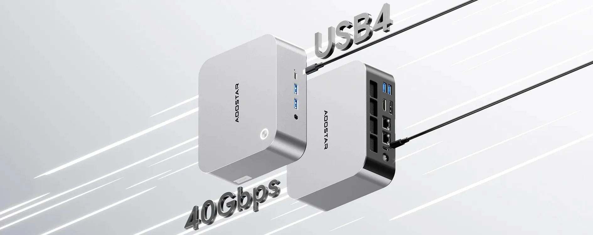 AOOSTAR MACO Mini PC AMD Ryzen AI 9 HX 470 32GB LPDDR5 8000MHz Radeon 890M WiFi 7 Dual 2.5G LAN OCuLink Dual USB4 3x M.2 NVMe
