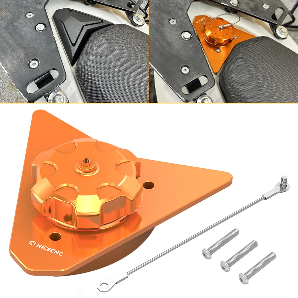 

NICECNC Motorcycle Rear Tank Fuel Filler Neck Cap Cover for KTM 690 Enduro/R 690 SMC SMCR 690 SMC R 2008-2018