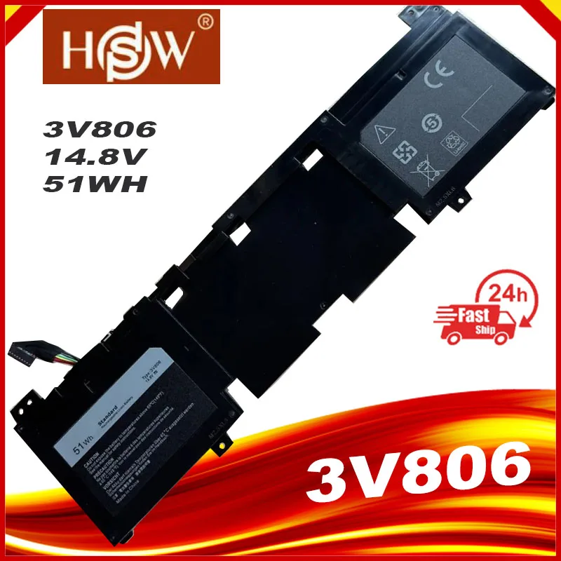 

3V806 N1WM4 Battery For Dell Alienware 13 R2 Series ALW13ED-2708 ALW13ED-2608 ALW13ED-1508 62N2T 2P9KD 51WH 62WH