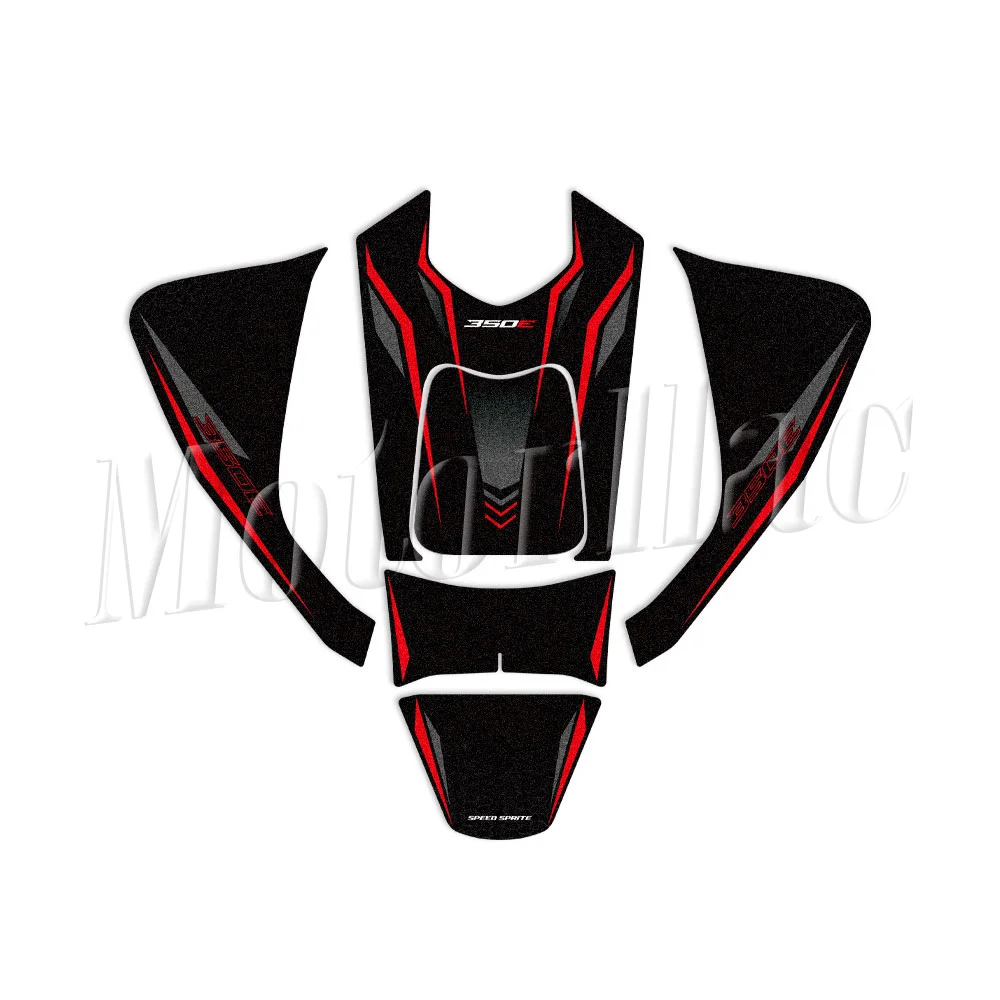 Motorcycle Tank Pad Stickers Scooter Protection Decals Accessories For Zontes 350 E 350E