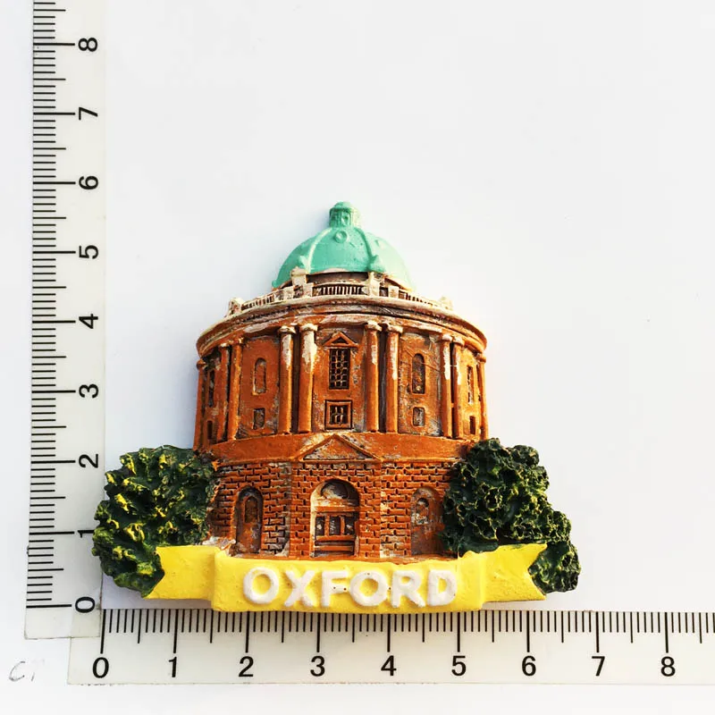 Oxford University Fridge Magnet Humanities Landscape Resin Decoration Tourism Souvenir Message Sticker Crafts