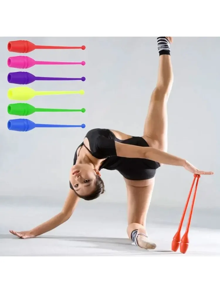 Barre de gymnastique rythmique multicolore, 1 pièce, entraînement physique, barre de compétition, équipement de gymnastique