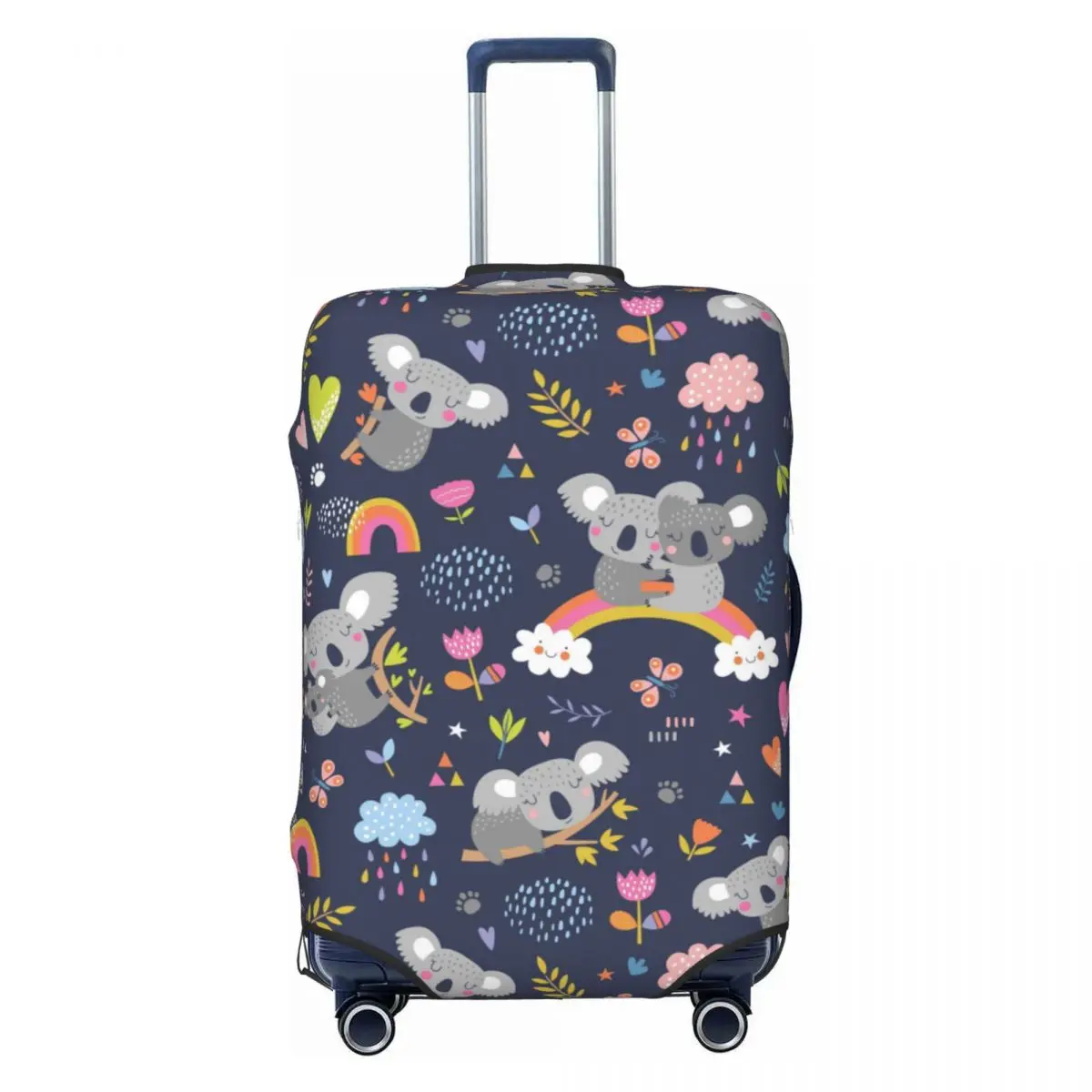 

Custom Cute Australia Koala Bear Luggage Cover Protector Elastic Travel Suitcase Covers
