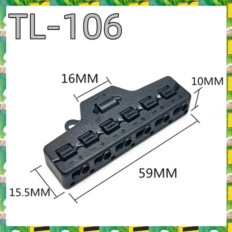 3C Electron 6 Ports Quick Splitter Out Line Splitter Lighting LED Strip Model Lghts Railway Layout,6 Ports Quick Splitter Out Li