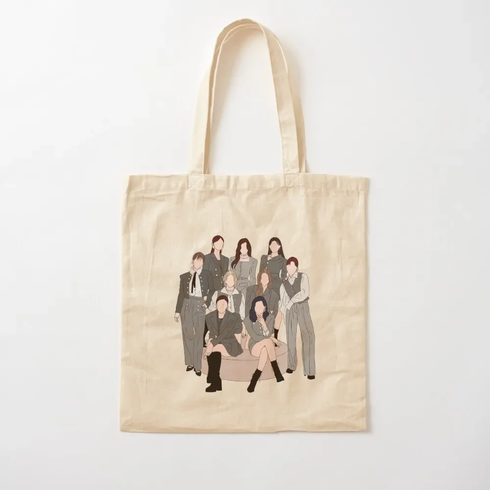 TWICE EYES WIDE OPEN Tote Bag Women bags Women's beach bags Tote Bag