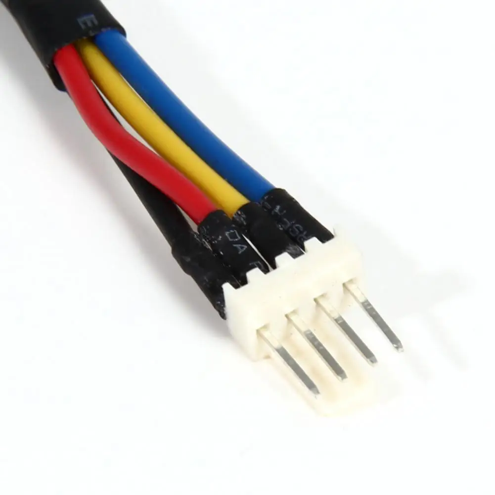 Fan Speed Reducer Cable Cpu Fan Cable Cpu Fan Speed Reduction Cable 4-pin Male to Female Pwm Adapter Temperature Control