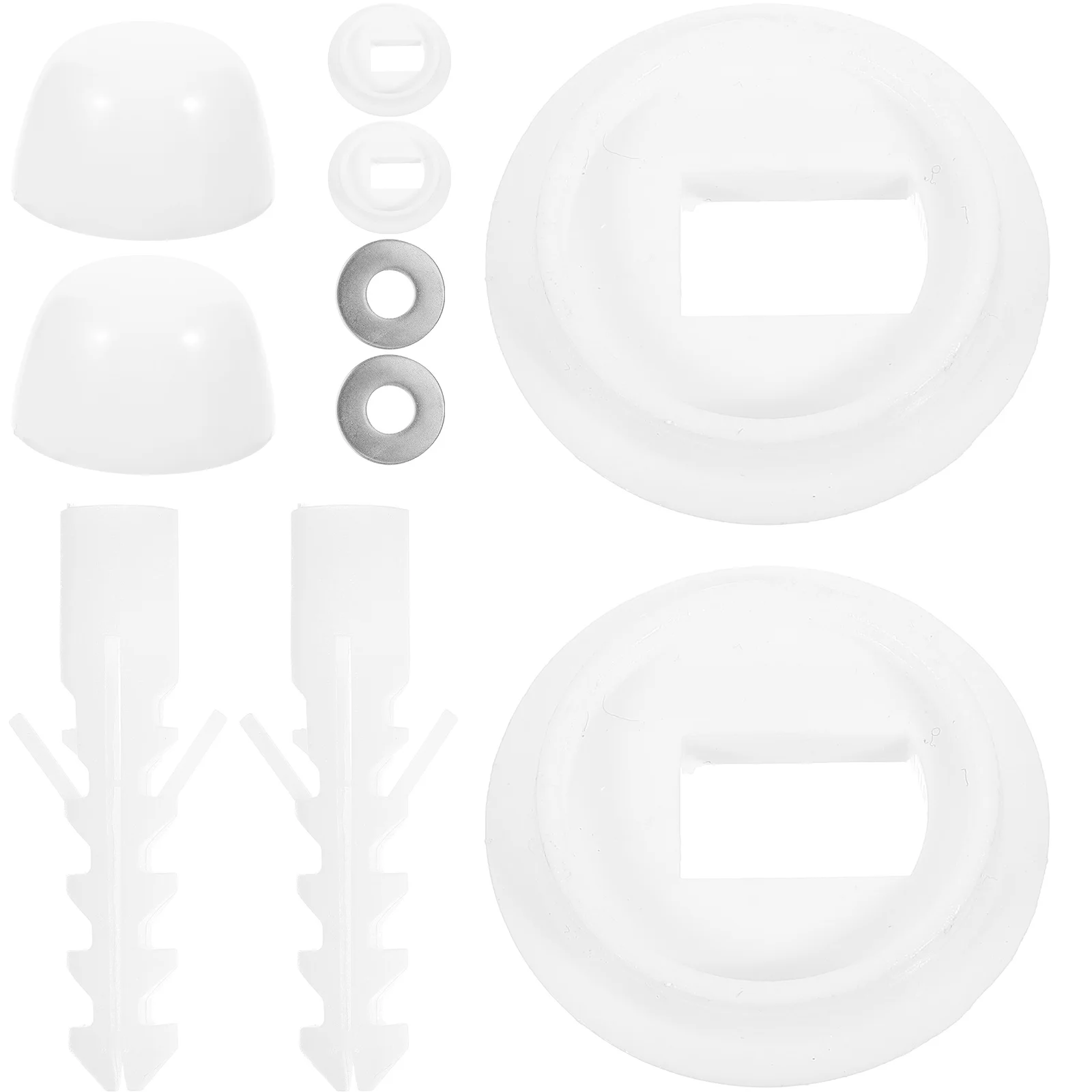 

Toilet Seat Bolts Replacement Kit 304 Stainless Steel Screws Covers Bathroom Fixing Parts Seal Gasket Toilet Tank Bolts